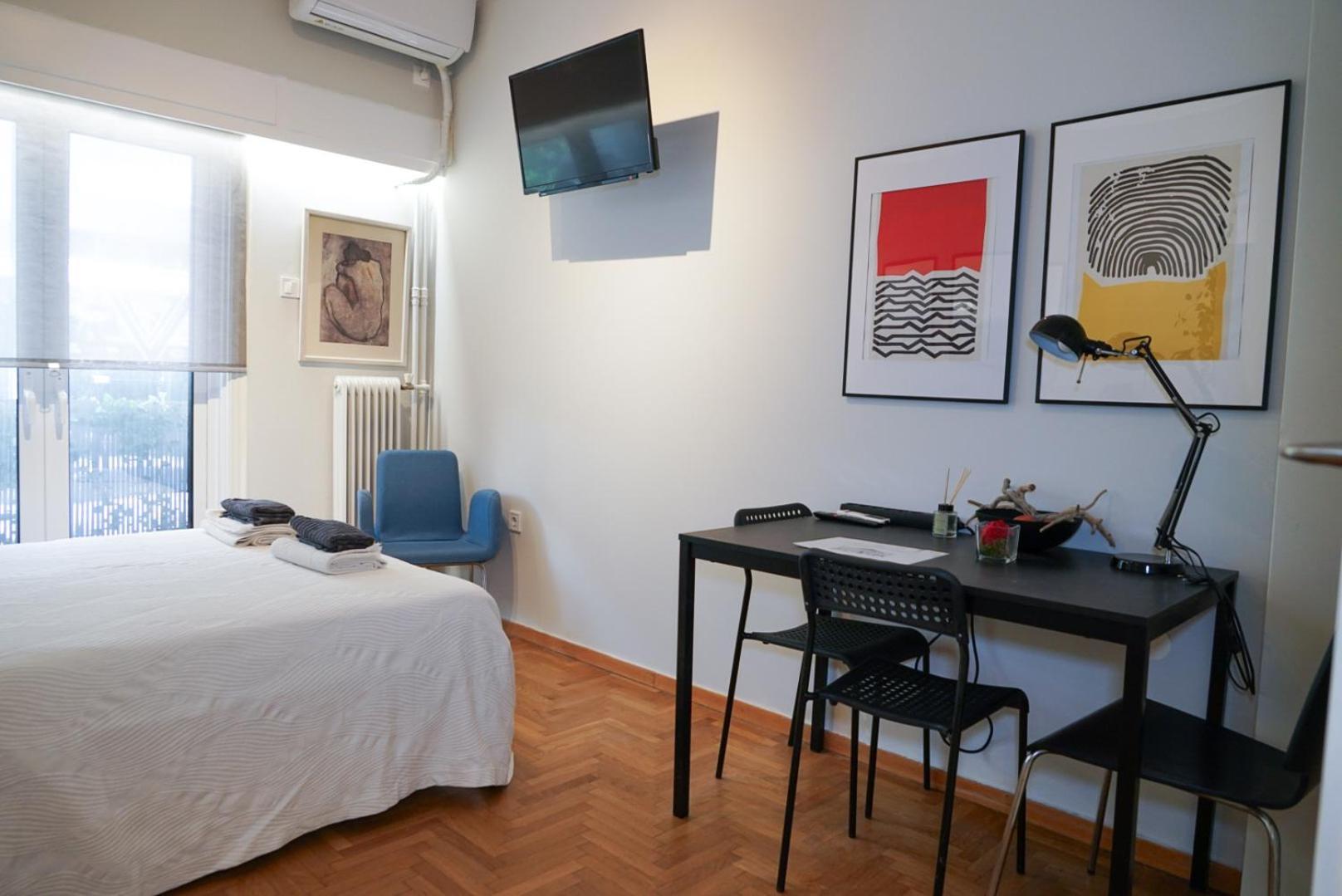 Comfy Studio Apartment Very Close To City Centre أثينا المظهر الخارجي الصورة